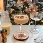 Orange Blossom Eggnog Martini