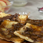 Banana & Chocolate Hazelnut Upside-Down Puff Pastry